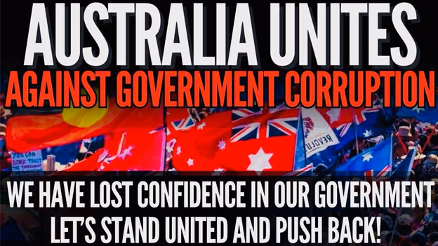 Unite Against Government Corruption rally - Saturday 13th September 2025